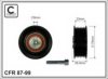 CAFFARO 87-99 Tensioner Pulley, v-ribbed belt